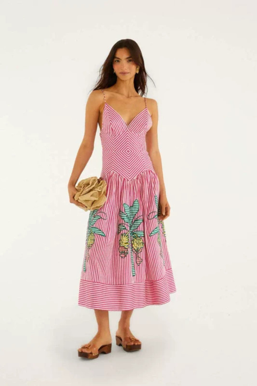 ZARA Casual Chic Linen Spaghetti Strap Beach Dress